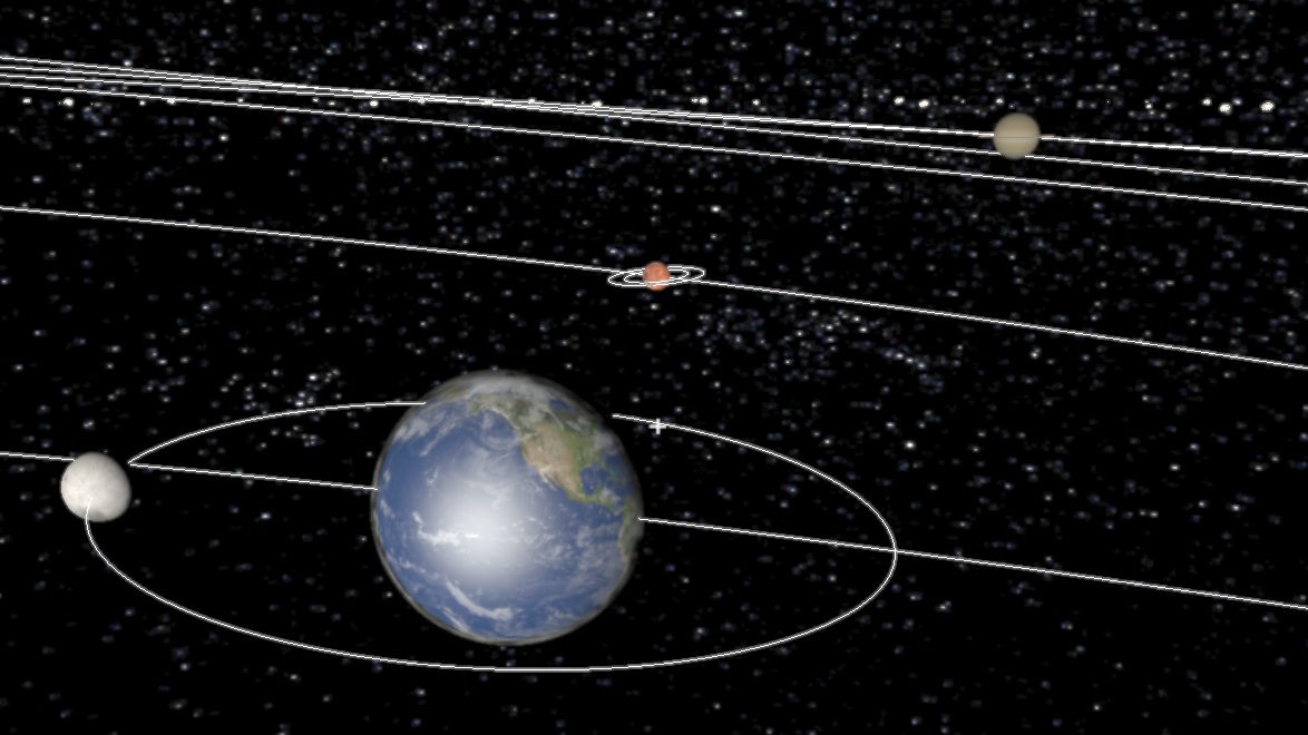 Solar System Simulator screenshot